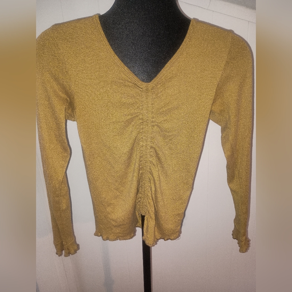 Sucre Golden Long Sleeve Top